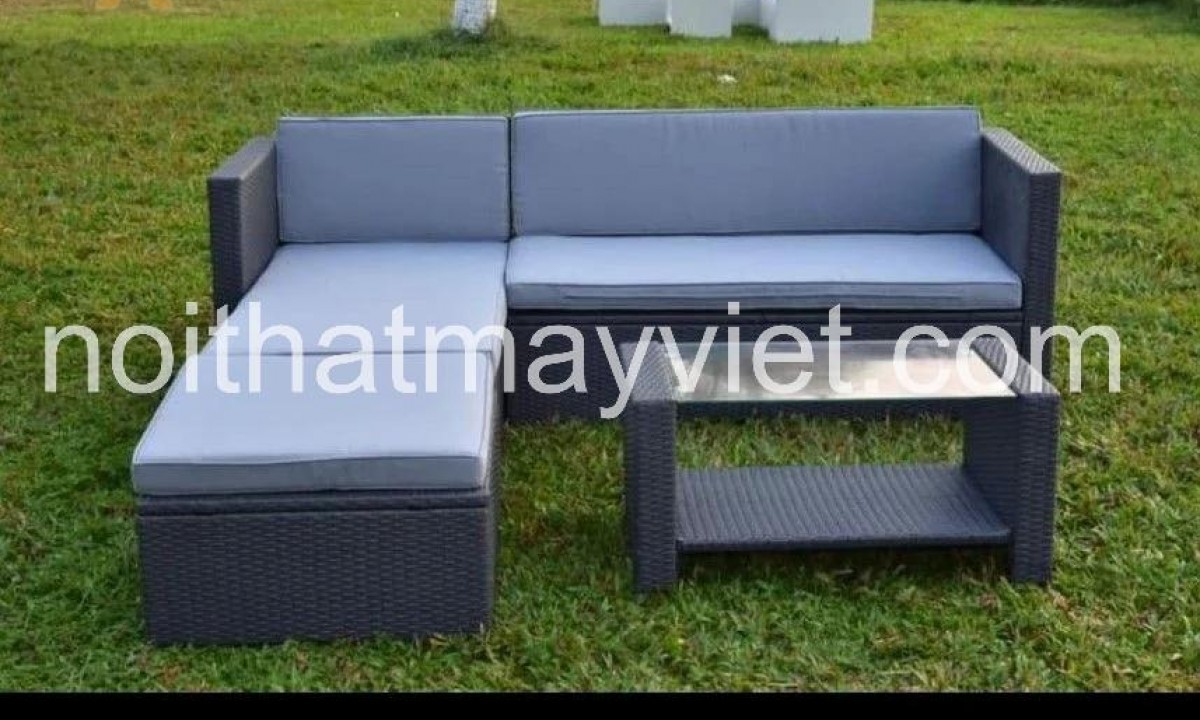 Bàn Ghế Sofa Mây Tre BGSF0024